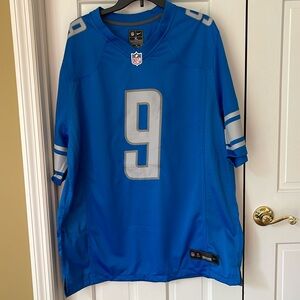 Detroit Lions official Nike NFL Jersey Men’s XL Williams #9, Blue